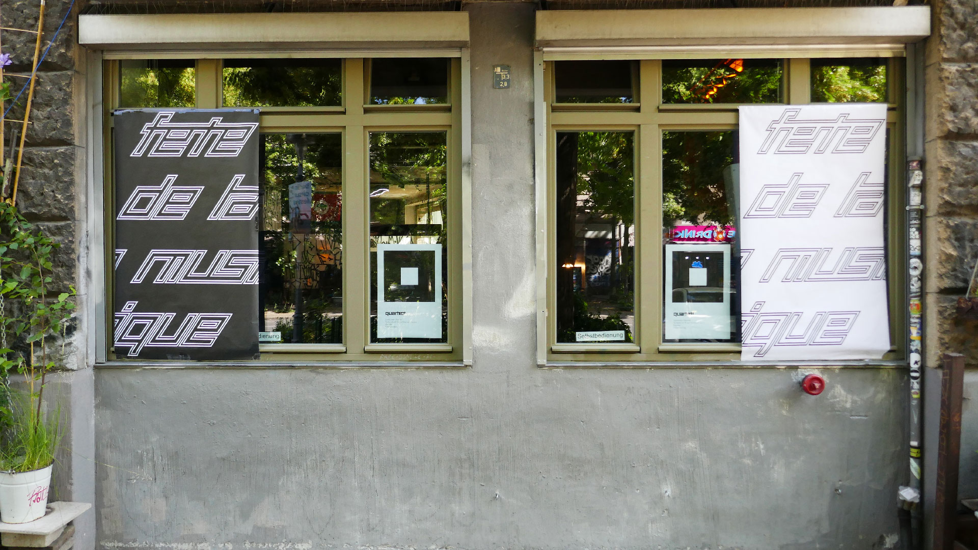 2025-06-21 Spieluhren-Quartett mit Tonband, Vocoder und Fieldrecording (Fete de la Musique)